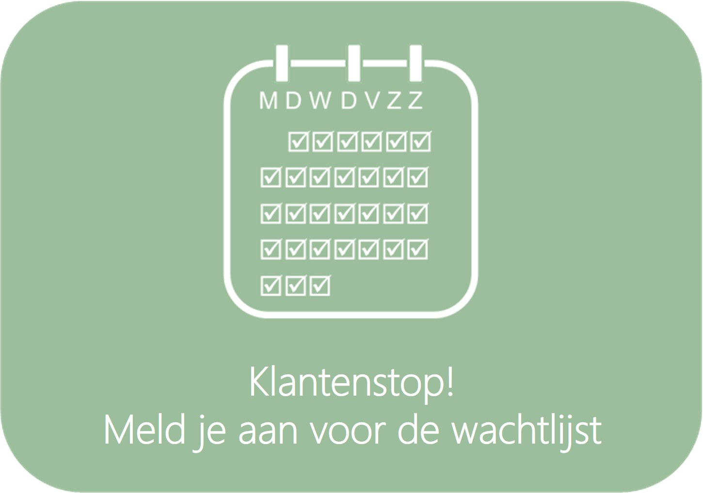 Plan op tijd je afspraak! bel of app op 06-53741082